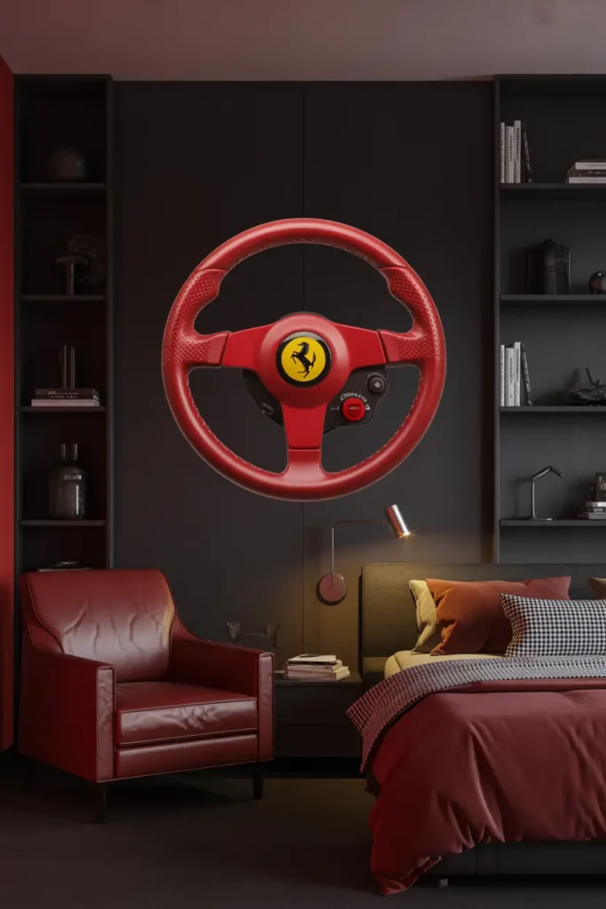 Auto-Inspired Bedroom Décor That’s Sleek, Stylish, and Full of Drive 7 a5 wp