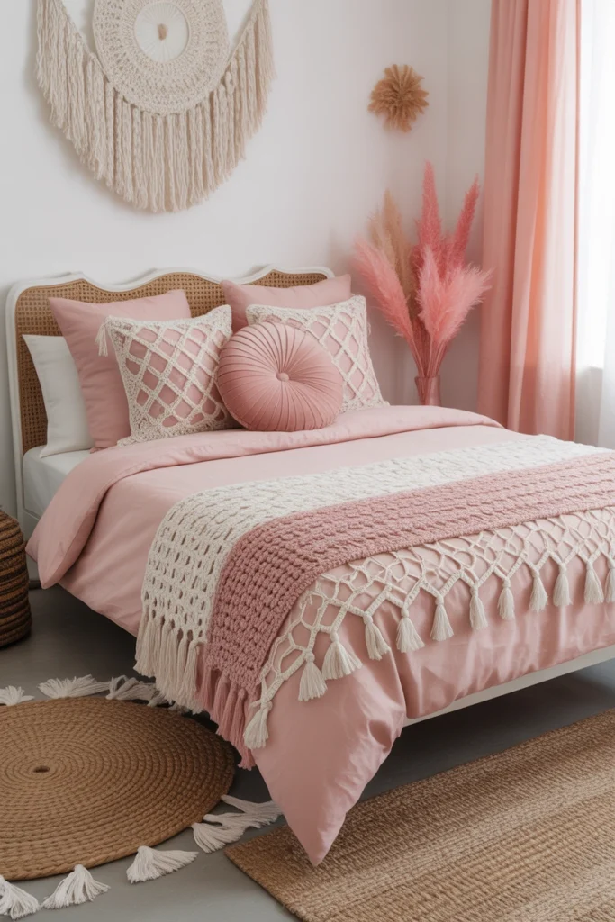 Chic Pink and White Bedroom Ideas That Redefine Elegance 7 cp15 wp