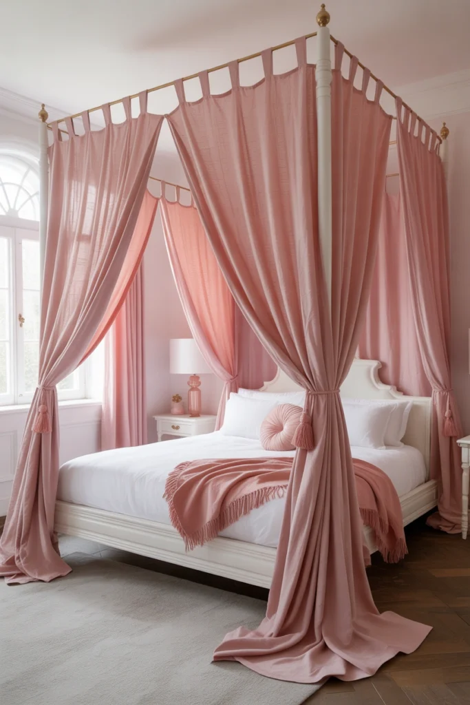 Chic Pink and White Bedroom Ideas That Redefine Elegance 8 cp6 wp