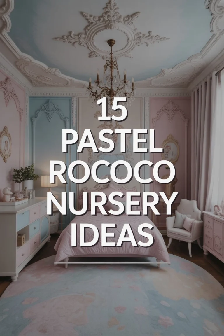 Whimsical Pastel Rococo Nursery Makeover: A Fairytale of Elegance 22 Whimsical Pastel Rococo Nursery Makeover: A Fairytale of Elegance