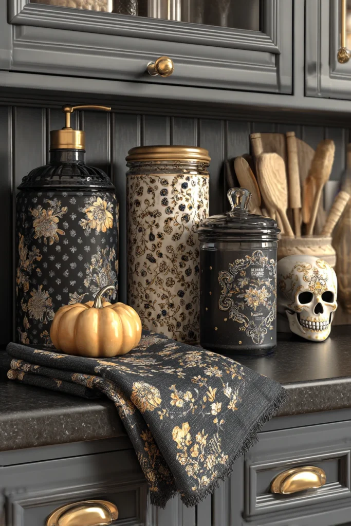 10 Elegant Halloween Kitchen Decor Ideas for a Spooky-Chic Home 6 b5 4