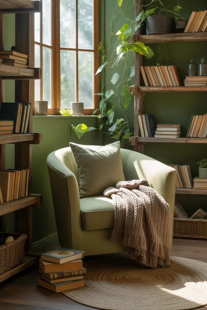 15 Enchanting Green Bedroom Decor Ideas That Radiate Freshness 13 bg12