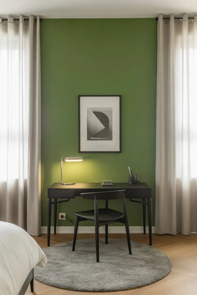 15 Enchanting Green Bedroom Decor Ideas That Radiate Freshness 14 bg13