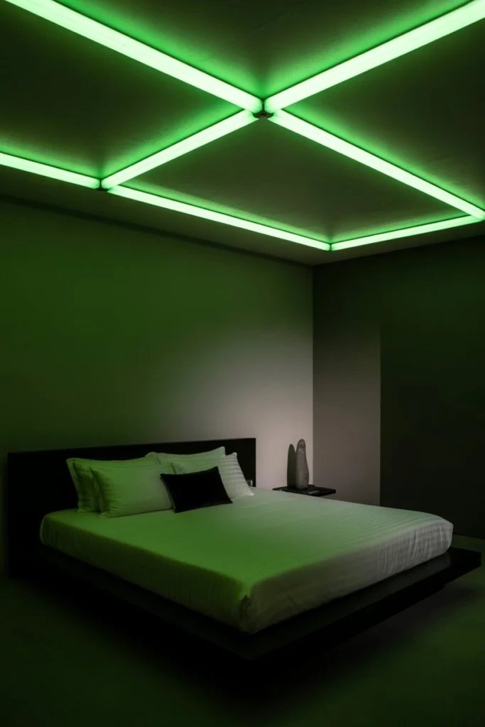 15 Enchanting Green Bedroom Decor Ideas That Radiate Freshness 7 bg6
