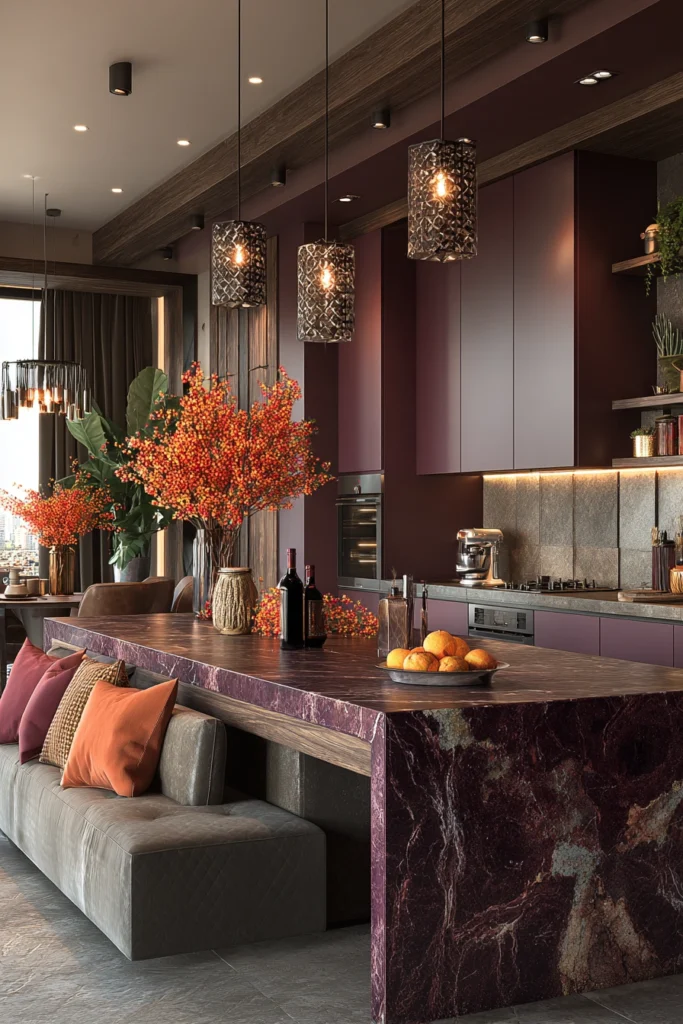 How to Style a Small Kitchen for Fall and Halloween in Chic Ways 2 Small Kitchen for Fall and Halloween