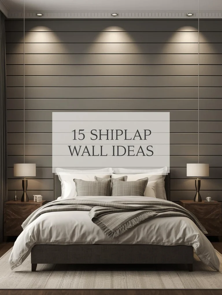 Why You’ll Fall In Love With Shiplap Walls In Your Bedroom! 15 Ideas