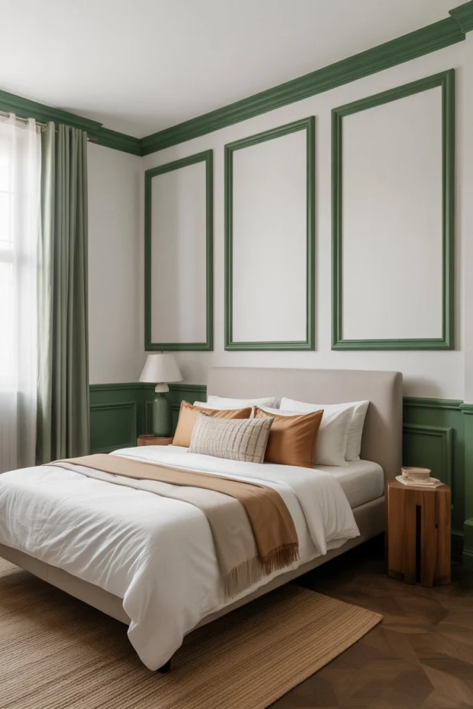 15 Green Boards Inspirations to Create a Cozy and Elegant Bedroom Atmosphere 11 d10