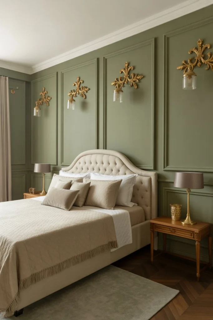 15 Green Boards Inspirations to Create a Cozy and Elegant Bedroom Atmosphere 12 d11
