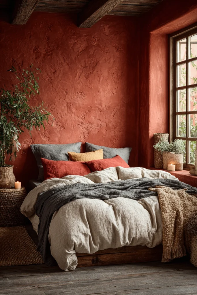 15 Must-Try Terracotta Accent Wall Ideas For Bedrooms 14 d13 1