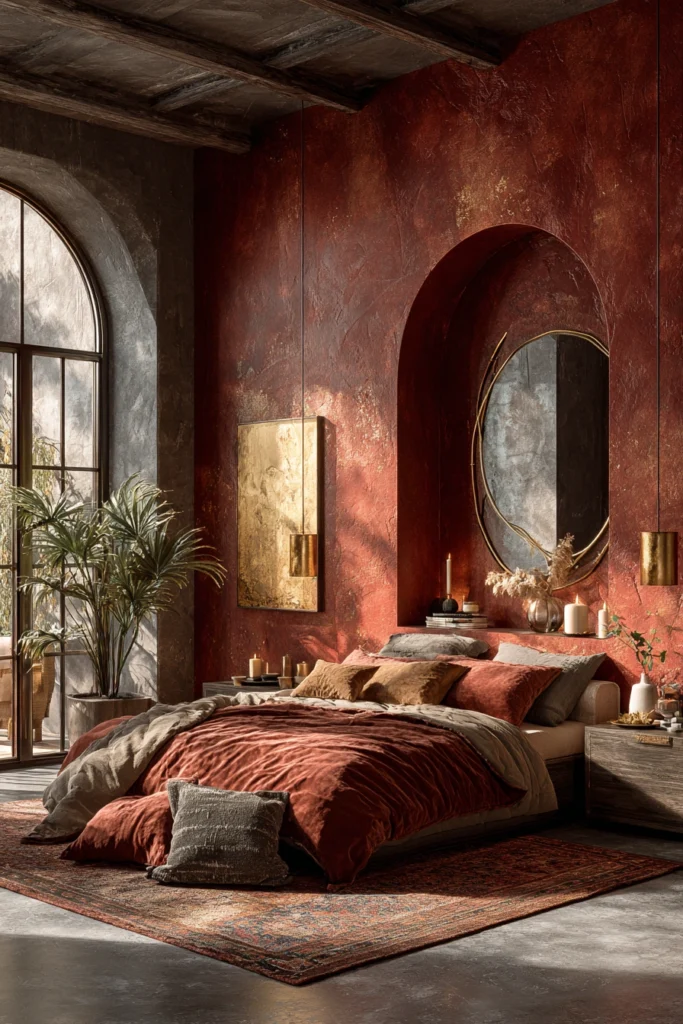 15 Must-Try Terracotta Accent Wall Ideas For Bedrooms 16 d15 1