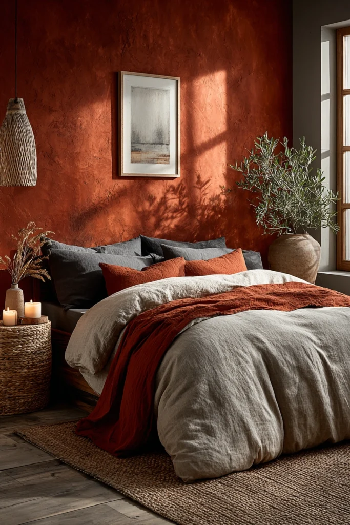 15 Must-Try Terracotta Accent Wall Ideas For Bedrooms 4 d3 1