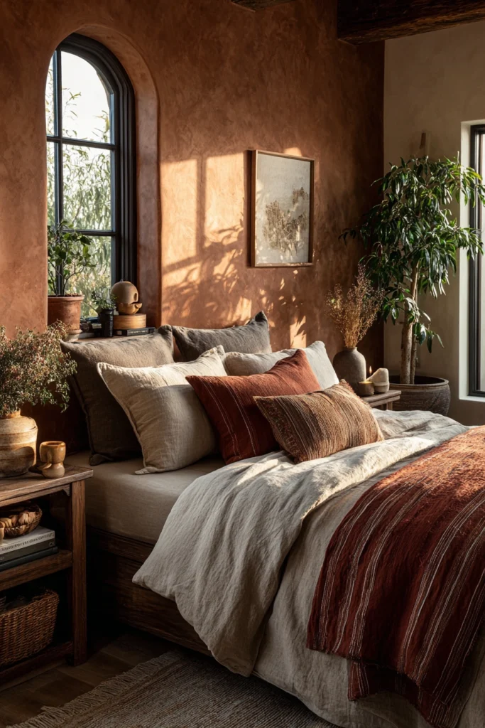 15 Must-Try Terracotta Accent Wall Ideas For Bedrooms 6 d5 1