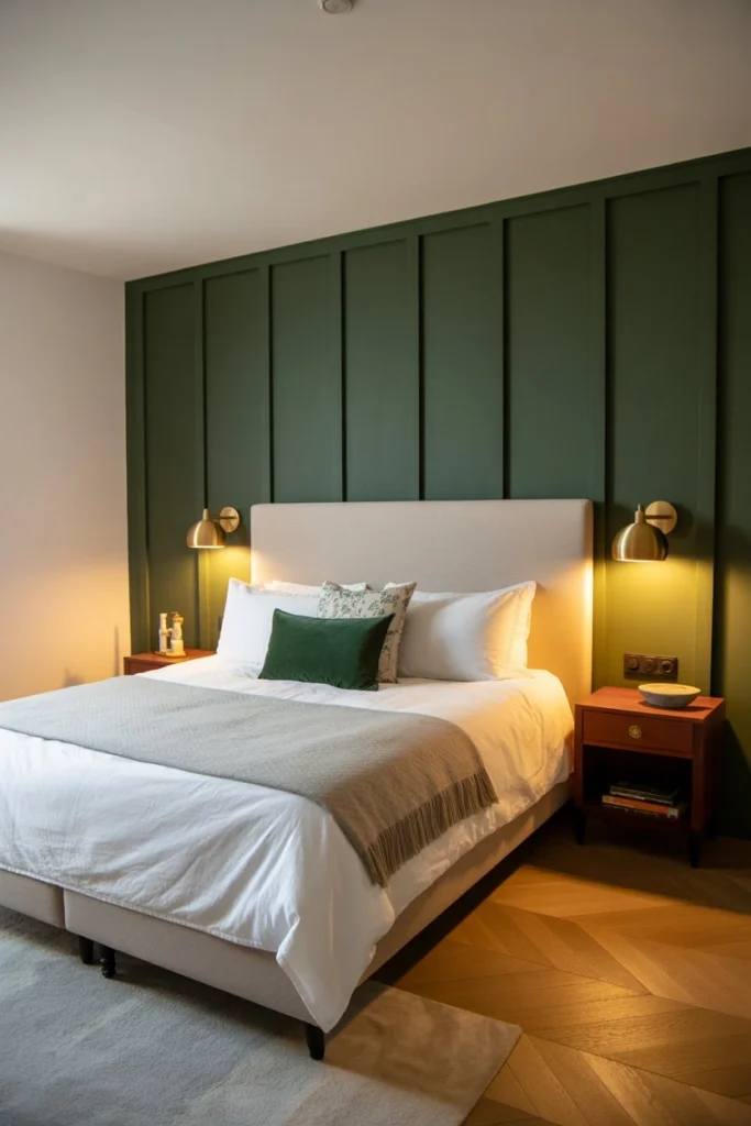 15 Green Boards Inspirations to Create a Cozy and Elegant Bedroom Atmosphere 6 d5