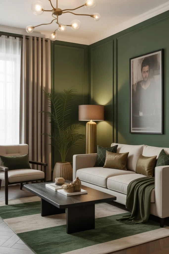 15 Green Boards Inspirations to Create a Cozy and Elegant Bedroom Atmosphere 9 d8