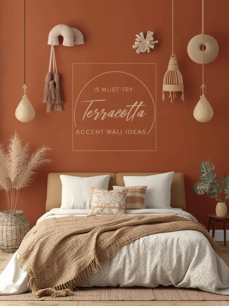 15 Must-Try Terracotta Accent Wall Ideas For Bedrooms
