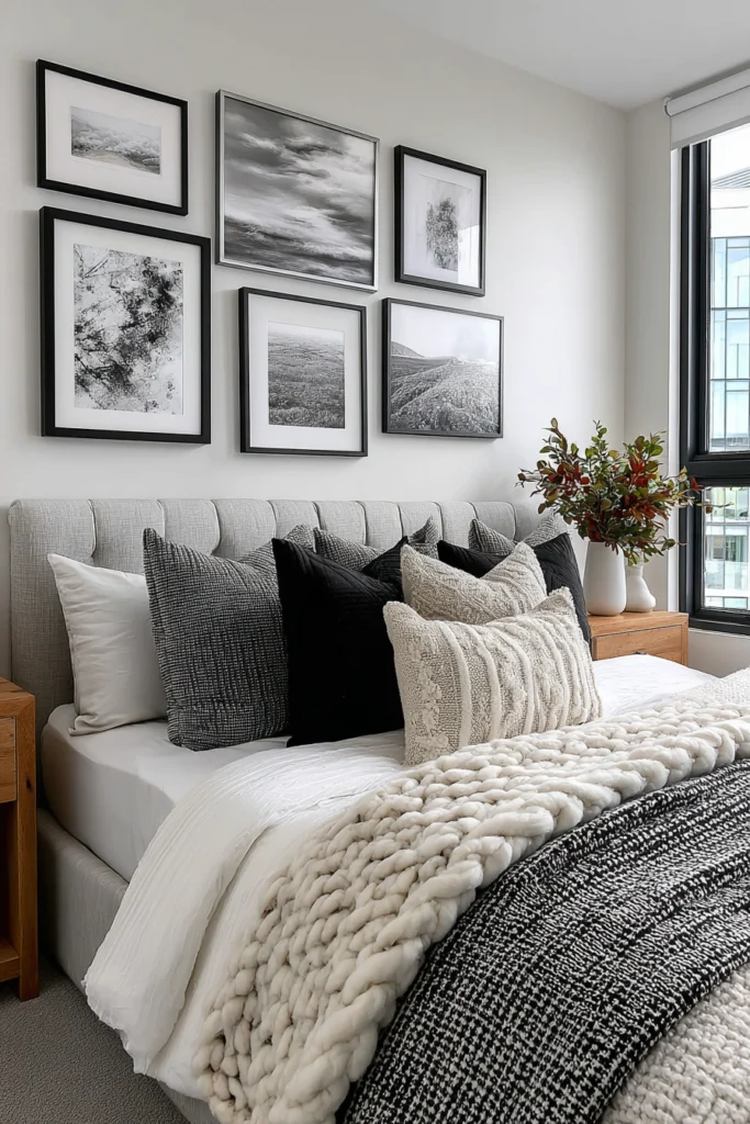 Why A Neutral And Black Bedroom Could Be Your New Favorite Escape! 9 e8 4