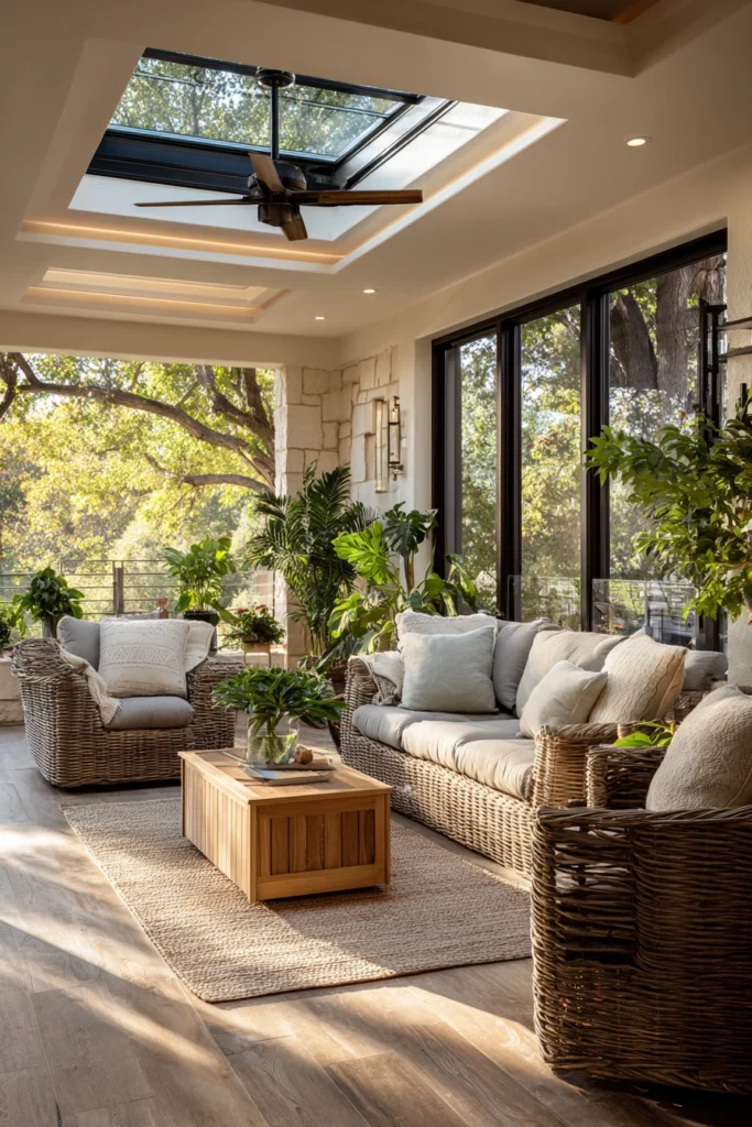 16 Modern Sunroom Ideas: Stylish Inspirations for Light-Filled Living 9 g8