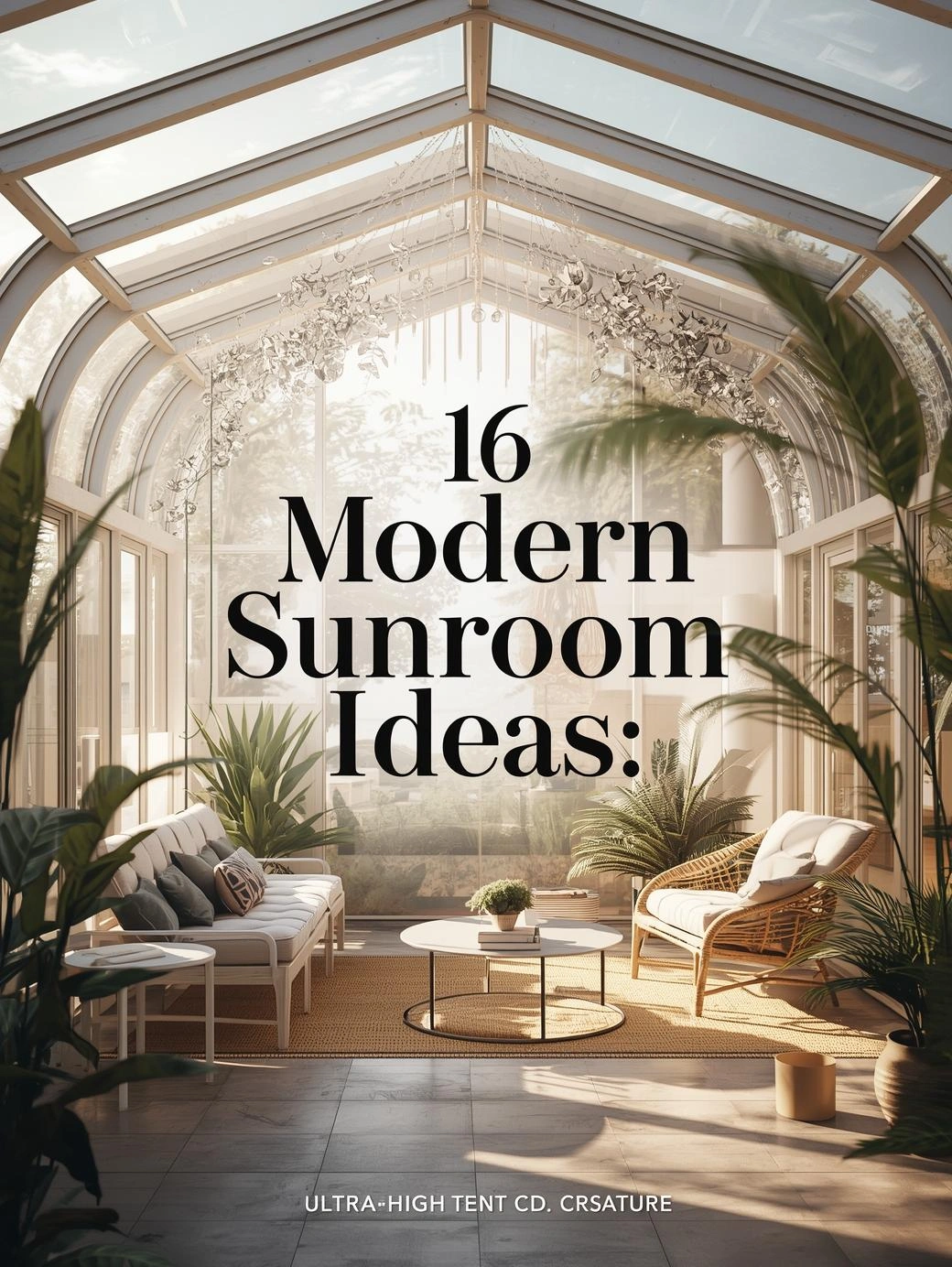 16 Modern Sunroom Ideas: Stylish Inspirations for Light-Filled Living 1 gg