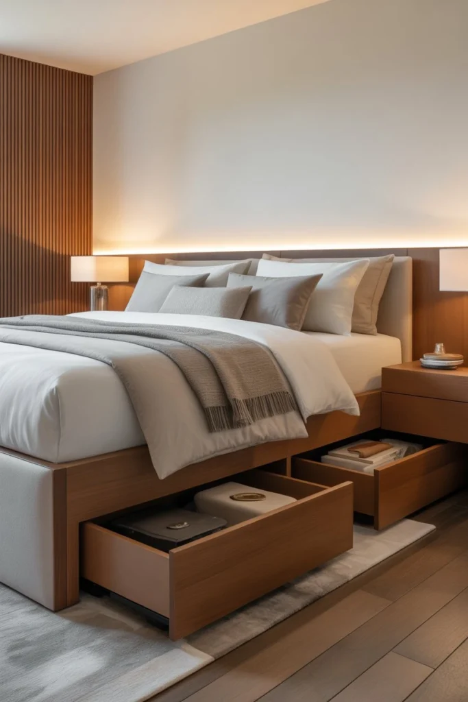 15 smart bedding storage ideas to clear clutter 2 sb1