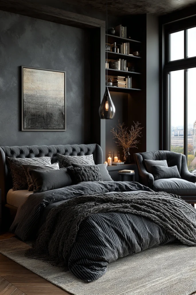 Moody Master Bedroom
